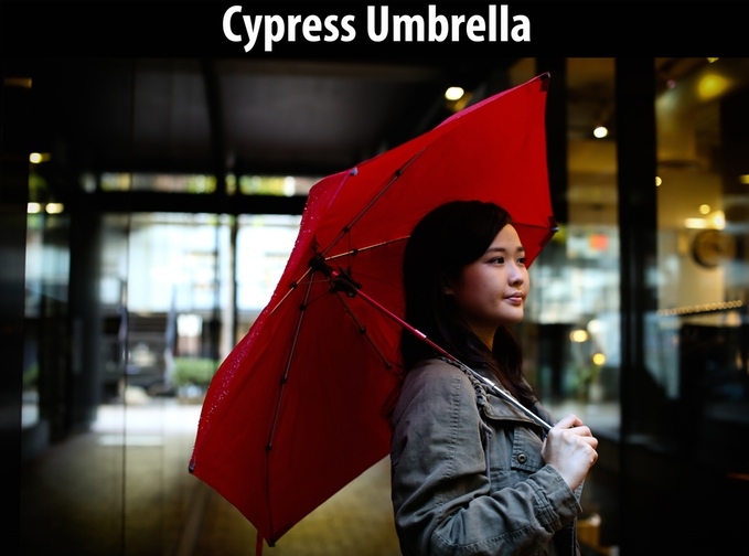 Cypress Umbrella 你的傘不再老是被吹開花