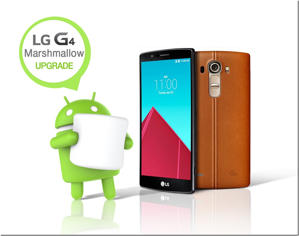 LG領先釋出Android 6.0 Marshmallow升級 旗艦機皇G4為全球首款搭載Android 6.0