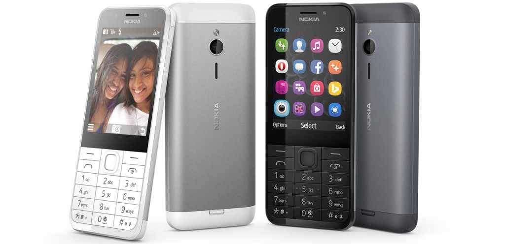 Microsoft推出Nokia 230入門款手機 主打自拍還很便宜!