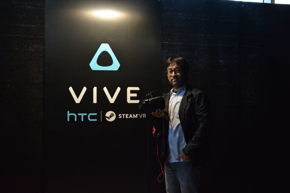 全球搶先- HTC VIVE即日起開放體驗 明年2月開放預購