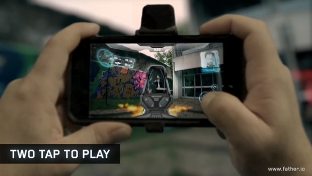 father.io虛擬結合現實的射擊遊戲 真實世界變戰場